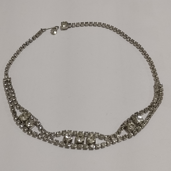 🇨🇦 Vintage 50s Art Deco necklace by Kramer of NY - Picture 6 of 13